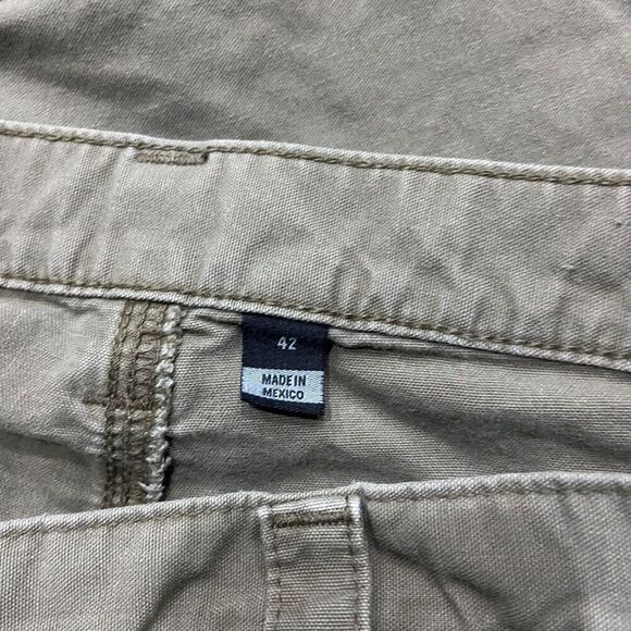 Carhartt Carpenter Khaki Tan Cotton Utility Shorts Cotton Men's Size 42 - Picture 5 of 7